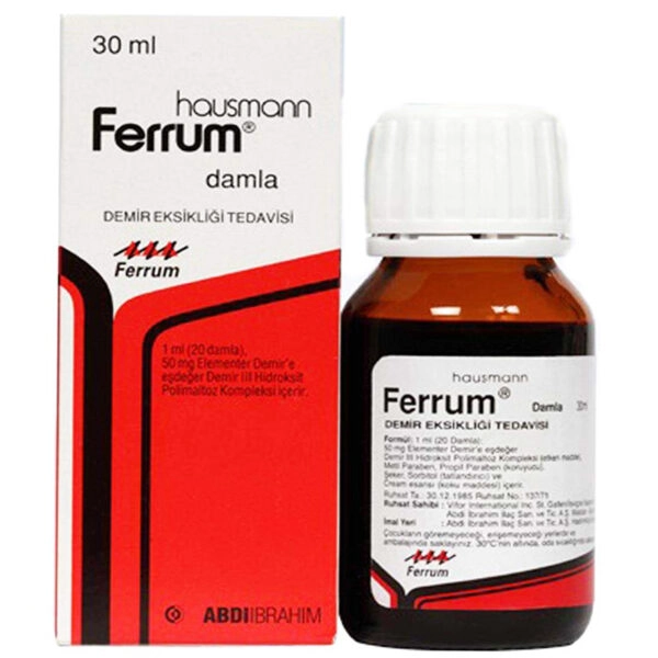 قطره آهن نوزاد 30 میل فروم Ferrum